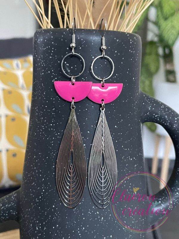 Boucles Nefertiti Rose