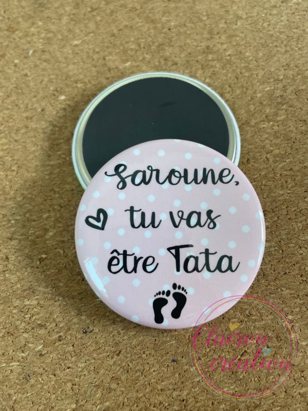 Magnet Tu vas être Tata