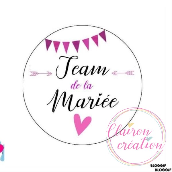 Badge (ou autre) pour un évènement (Mariage) (4)