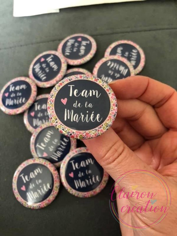 Badge (ou autre) pour un évènement (Mariage) (15)