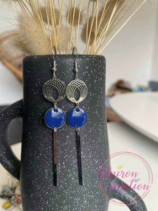Boucles Nina Bleu