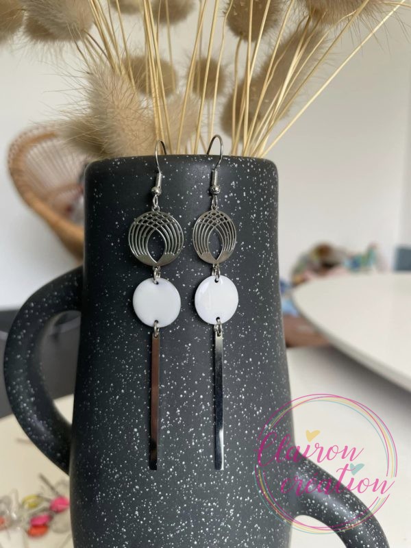 Boucles Nina Blanc