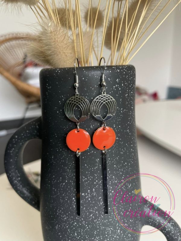 Boucles Nina Orange