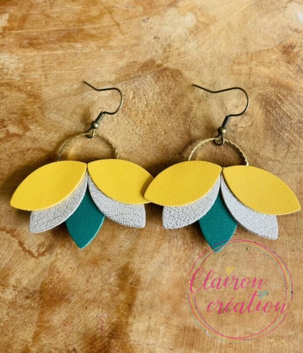Boucles en CUIR Victoria (3)