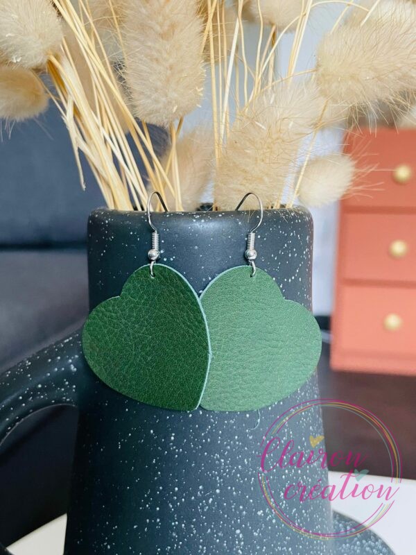 Boucles Coeur Cuirs