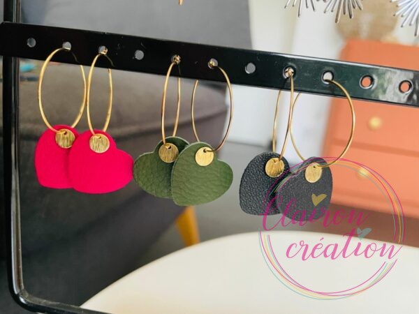 Boucles Coeur Cuirs (3)