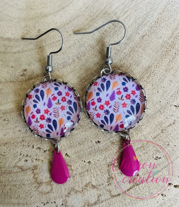 Boucles pendantes Gouttes (143)