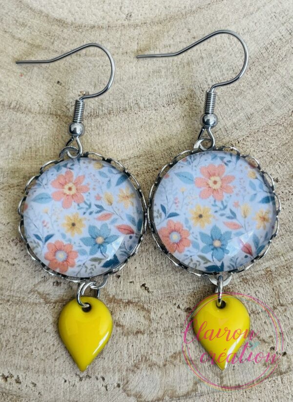 Boucles pendantes Gouttes (130)