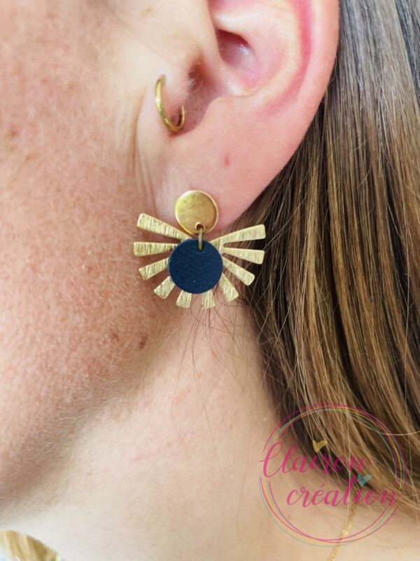 Boucles Cuir Petit Rond (2)