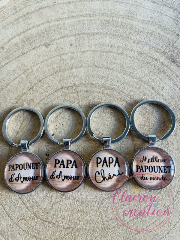 Porte Clé Papa (1)