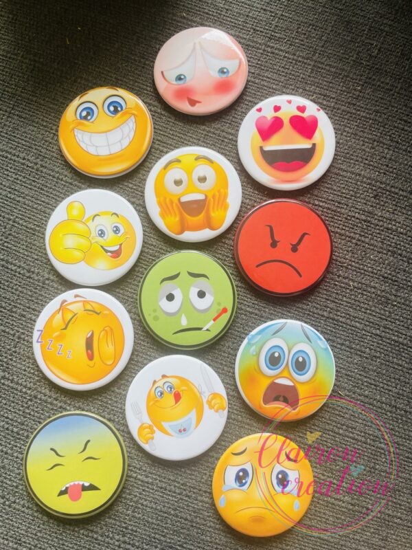 Kit de 12 Magnets Emotions