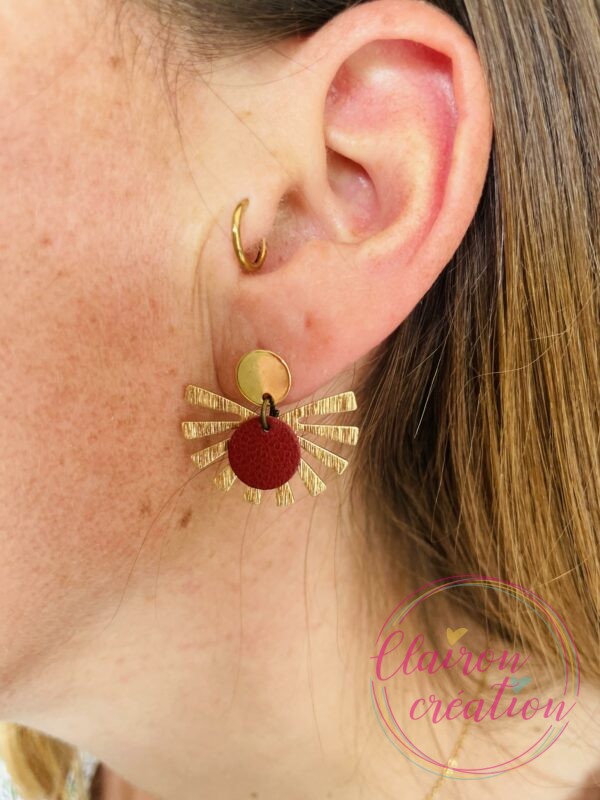 Boucles Cuir Petit Rond (6)