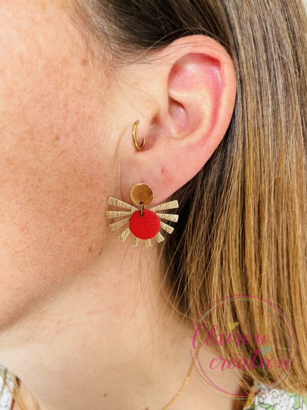 Boucles Cuir Petit Rond (8)