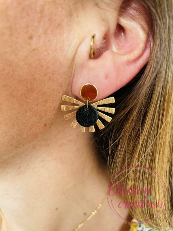Boucles Cuir Petit Rond (9)