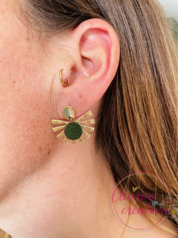 Boucles Cuir Petit Rond (10)