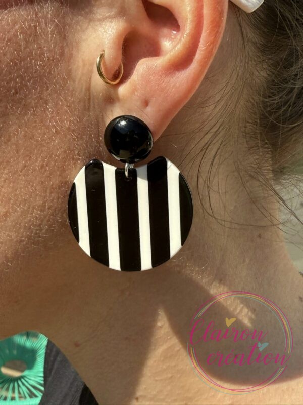 Boucles acétate Marinière (33)