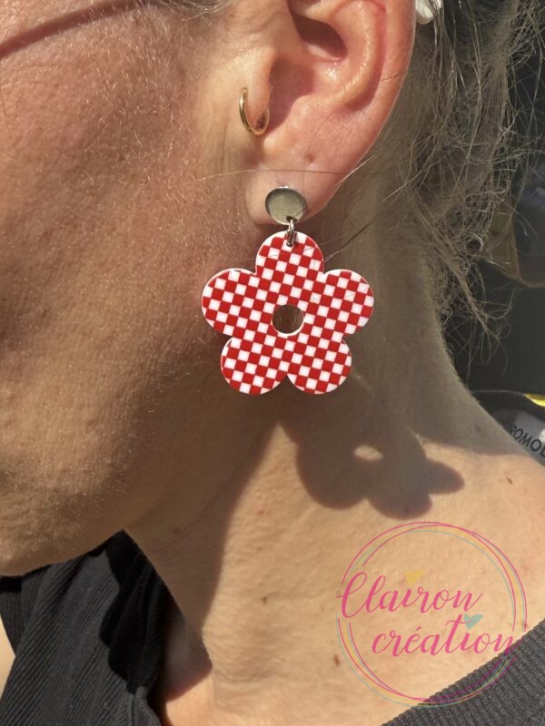 Boucles Fleurs Rétro acétate (39)