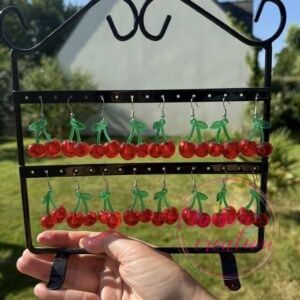 Les boucles "Cherry" 🍒 cerise