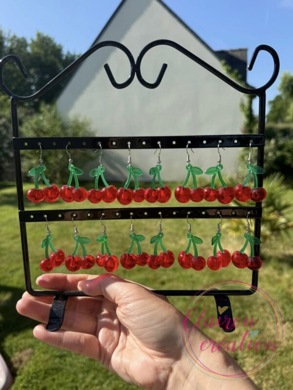 Les boucles "Cherry" 🍒 cerise