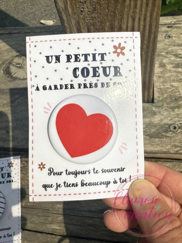 Badge coeur + sa petite carte (4)