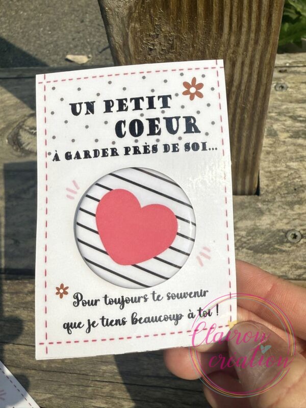 Badge coeur + sa petite carte (2)