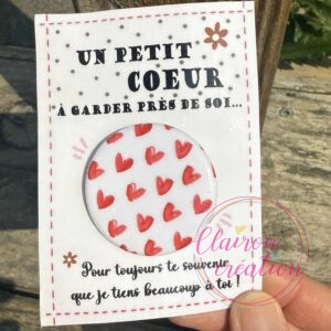 Badge coeur + sa petite carte (3)
