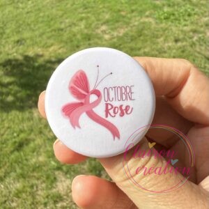 Badge 🎀OCTOBRE ROSE🎀