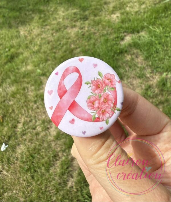 Badge 🎀OCTOBRE ROSE🎀