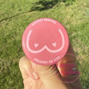 Badge 🎀OCTOBRE ROSE🎀