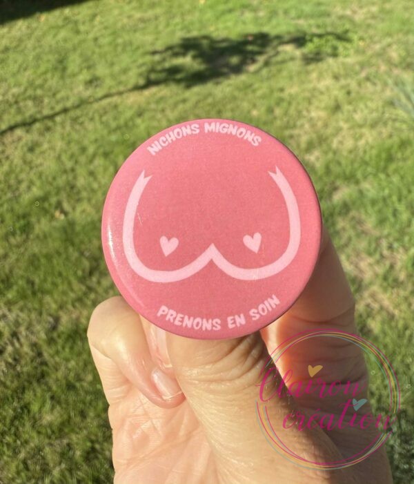 Badge 🎀OCTOBRE ROSE🎀