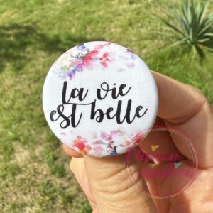 Badge 🎀OCTOBRE ROSE🎀