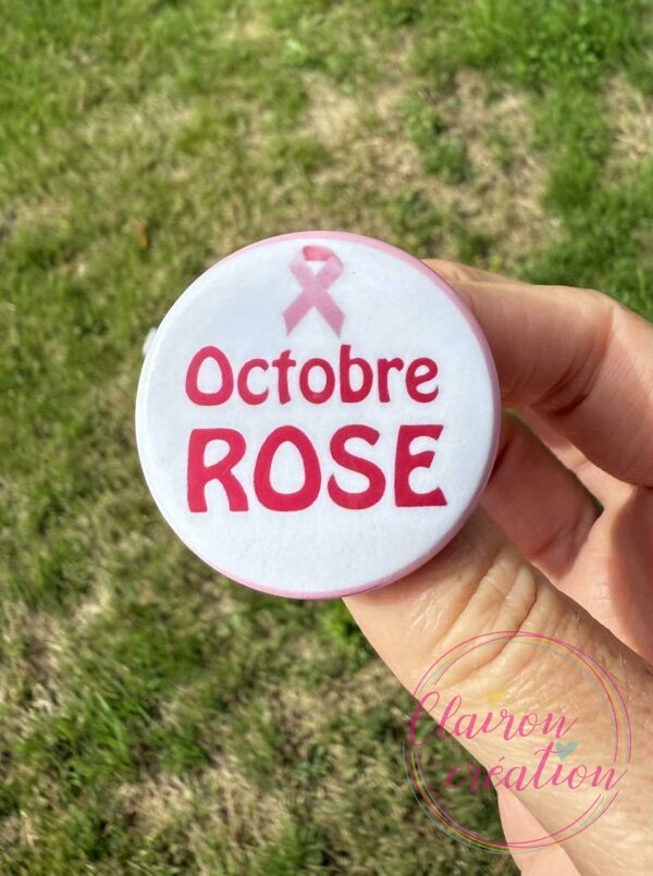 Badge 🎀OCTOBRE ROSE🎀