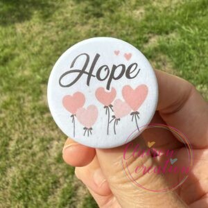 Badge 🎀OCTOBRE ROSE🎀