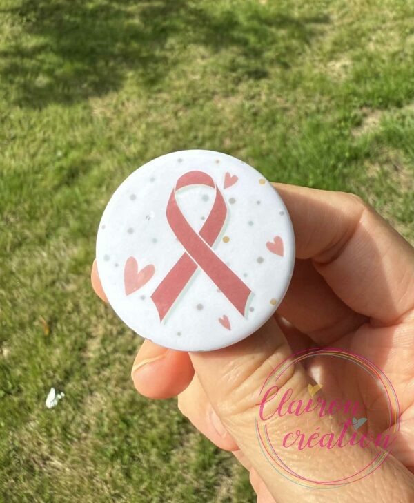 Badge 🎀OCTOBRE ROSE🎀