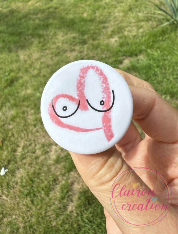 Badge 🎀OCTOBRE ROSE🎀