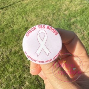 Badge 🎀OCTOBRE ROSE🎀