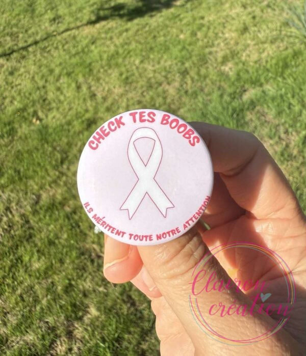 Badge 🎀OCTOBRE ROSE🎀