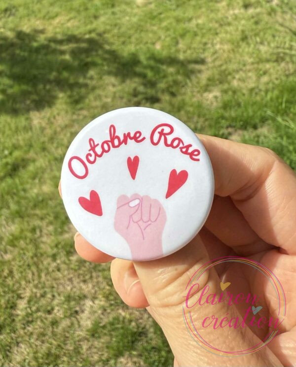 Badge 🎀OCTOBRE ROSE🎀