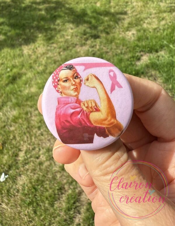 Badge 🎀OCTOBRE ROSE🎀