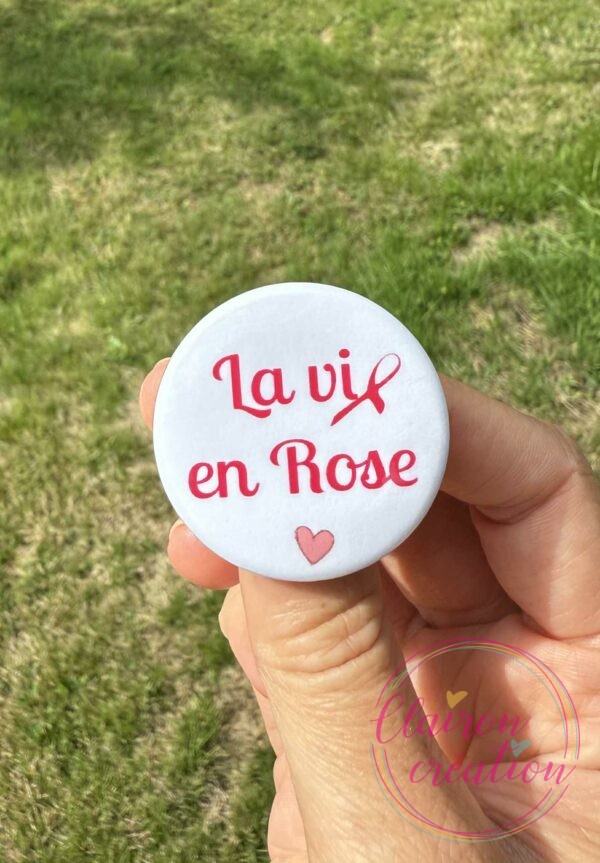 Badge 🎀OCTOBRE ROSE🎀