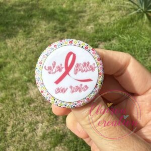 Badge 🎀OCTOBRE ROSE🎀