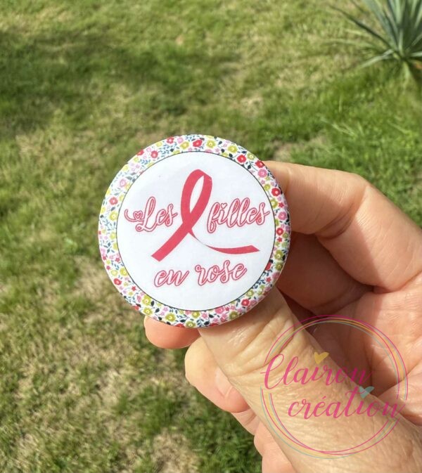 Badge 🎀OCTOBRE ROSE🎀