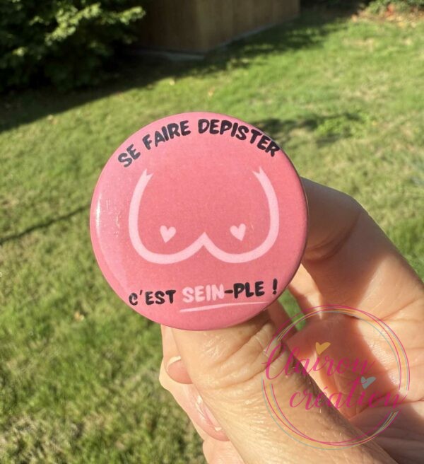 Badge 🎀OCTOBRE ROSE🎀