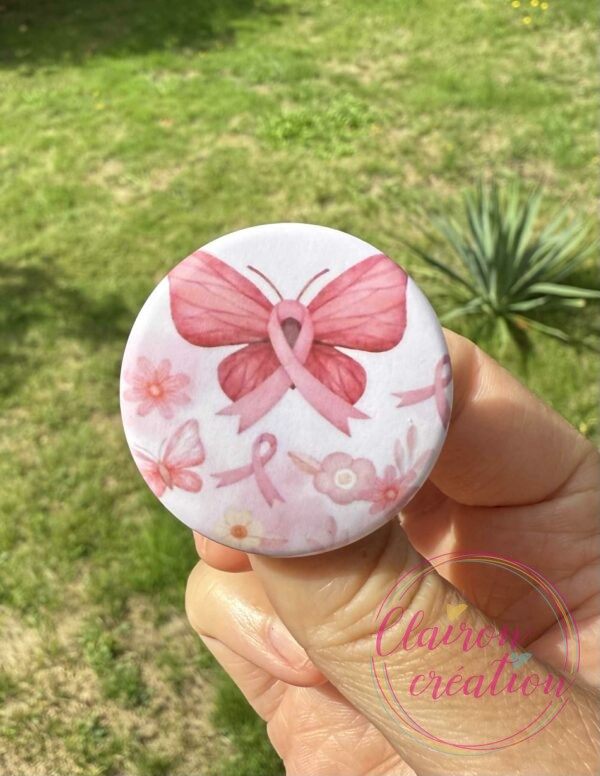 Badge 🎀OCTOBRE ROSE🎀