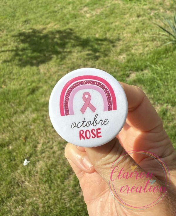 Badge 🎀OCTOBRE ROSE🎀