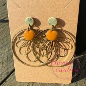 Boucles Ava Moutarde (4)