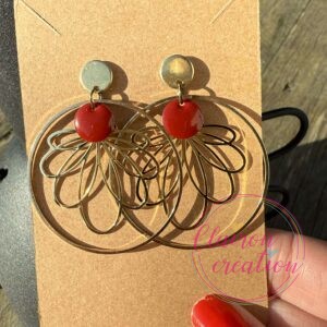 Boucles Ava Rouge (8)