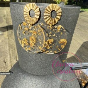 Boucles acétate Paillettes (3)