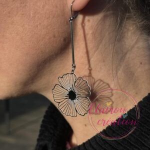 Boucles Tiges Argentées