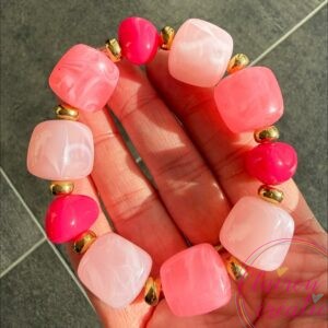 Bracelet Perles Cube (1)
